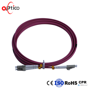 LC rau LC OM2 fiber ntau thaj