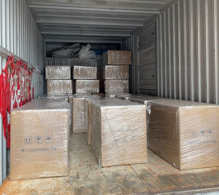 23 Cartons Ntawm Cov Khoom Tau Raug Xa Los Ntawm OPTICO's No.1 Cov Khoom Siv ...