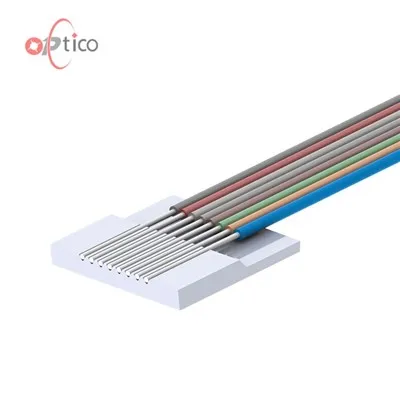 High Density 2D Fiber Array Muiti-channel FA